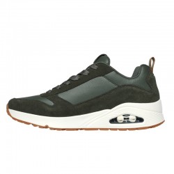 Sneakers Skechers Uno Hombre Kaki