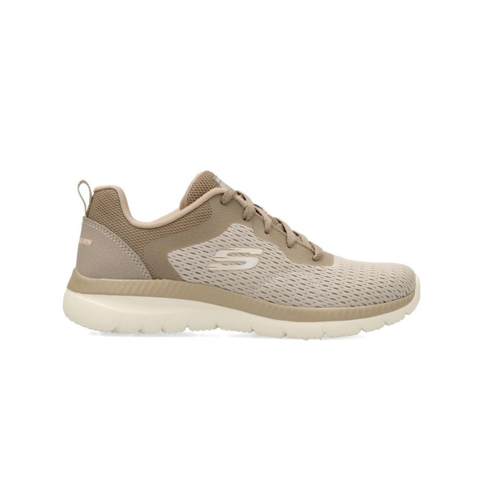 Sneakers Skechers Bountiful-quick Path Mujer Taupe