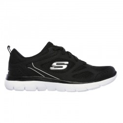 Sneakers Skechers Suited Mujer Negro