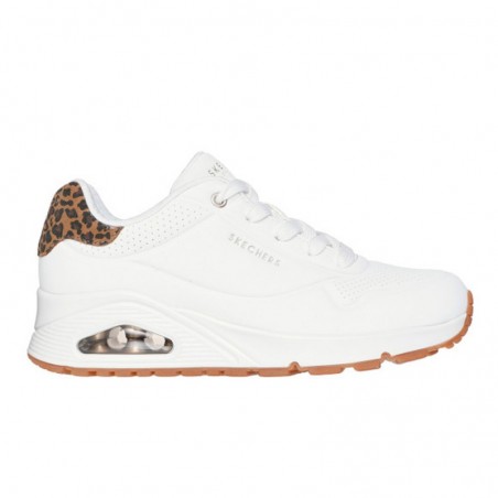 Sneakers Skechers Uno - Jungle Nite Mujer Blanco