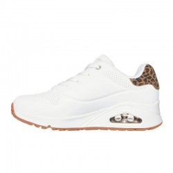 Sneakers Skechers Uno - Jungle Nite Mujer Blanco