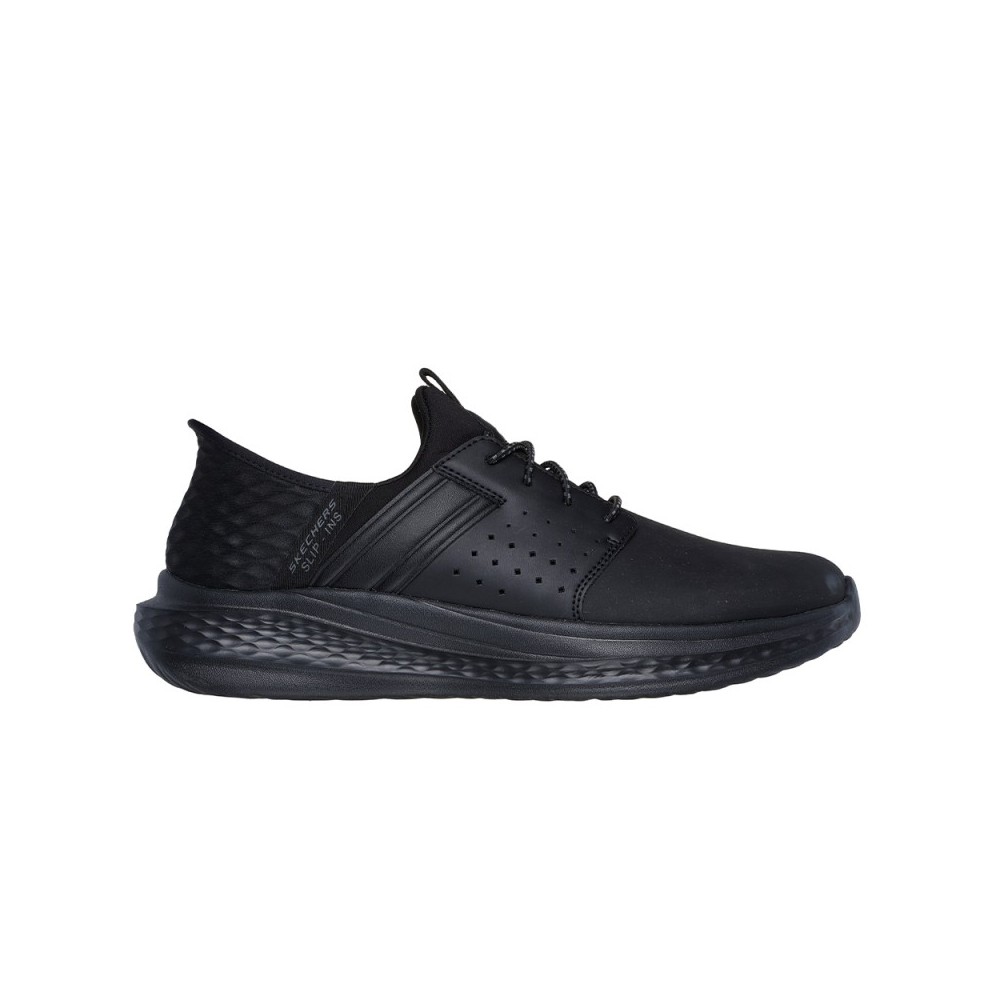 Sneakers Skechers delson 3.0-ezra Hombre Negro-negro