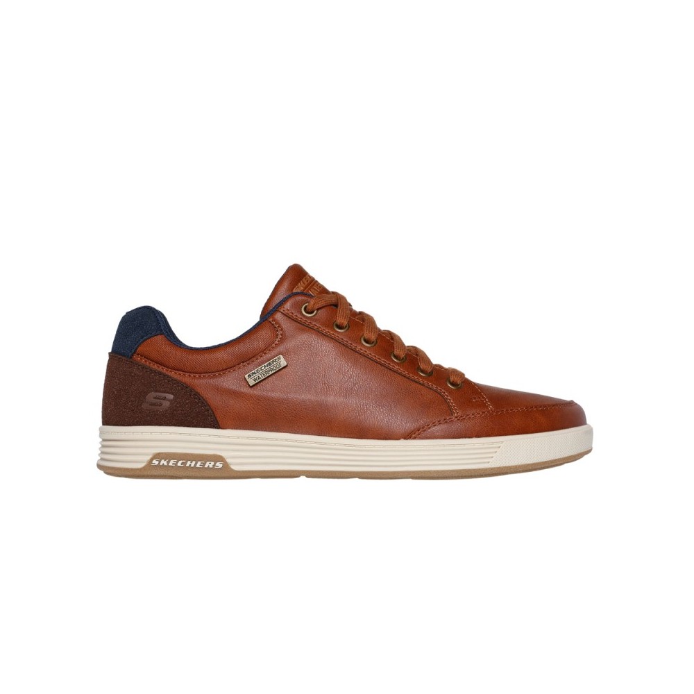 Sneakers Skechers Sparkman Hombre Cuero
