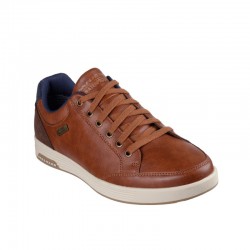 Sneakers Skechers Sparkman Hombre Cuero