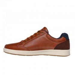 Sneakers Skechers Sparkman Hombre Cuero
