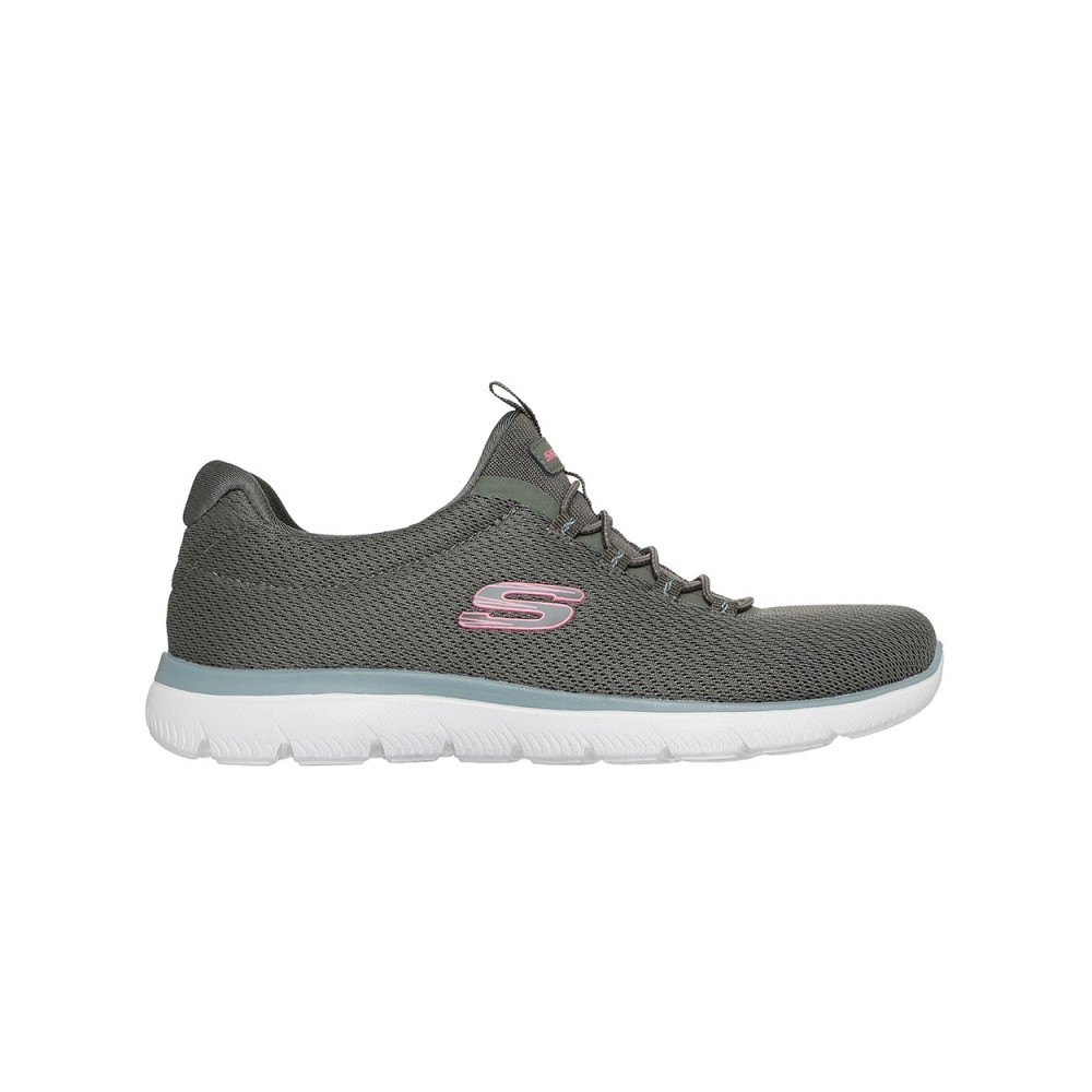 Sneakers Skechers Summit-summer Blush Mujer Verde