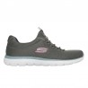 Sneakers Skechers Summit-summer Blush Mujer Verde