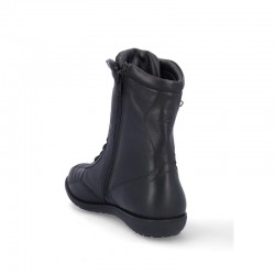Botines Planos Kangaroos 915 Mujer Negro