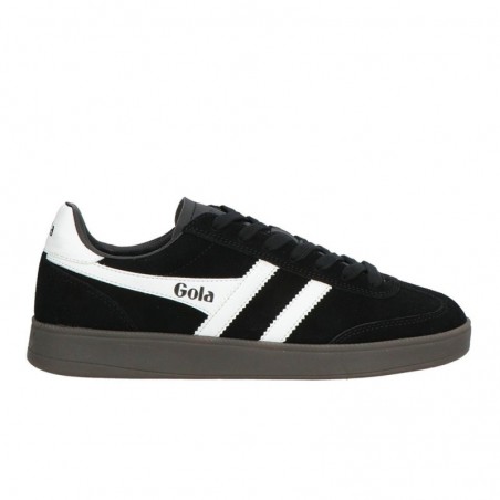 Sneakers Gola Cyclone Leather Hombre Negro-blanco