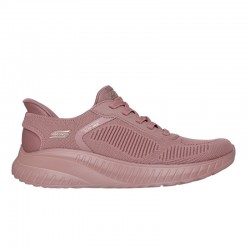Sneakers Skechers Bobs Squad Chaos Mujer Rosa-rosa