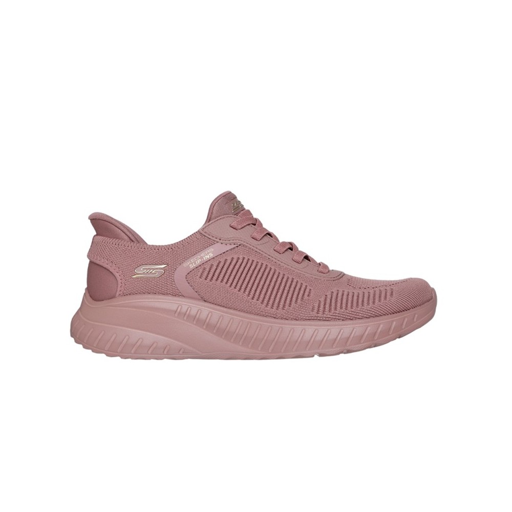 Sneakers Skechers Bobs Squad Chaos Mujer Rosa-rosa