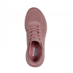 Sneakers Skechers Bobs Squad Chaos Mujer Rosa-rosa