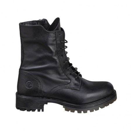 Botines Planos Coronel Tapiocca C380 Mujer Negro