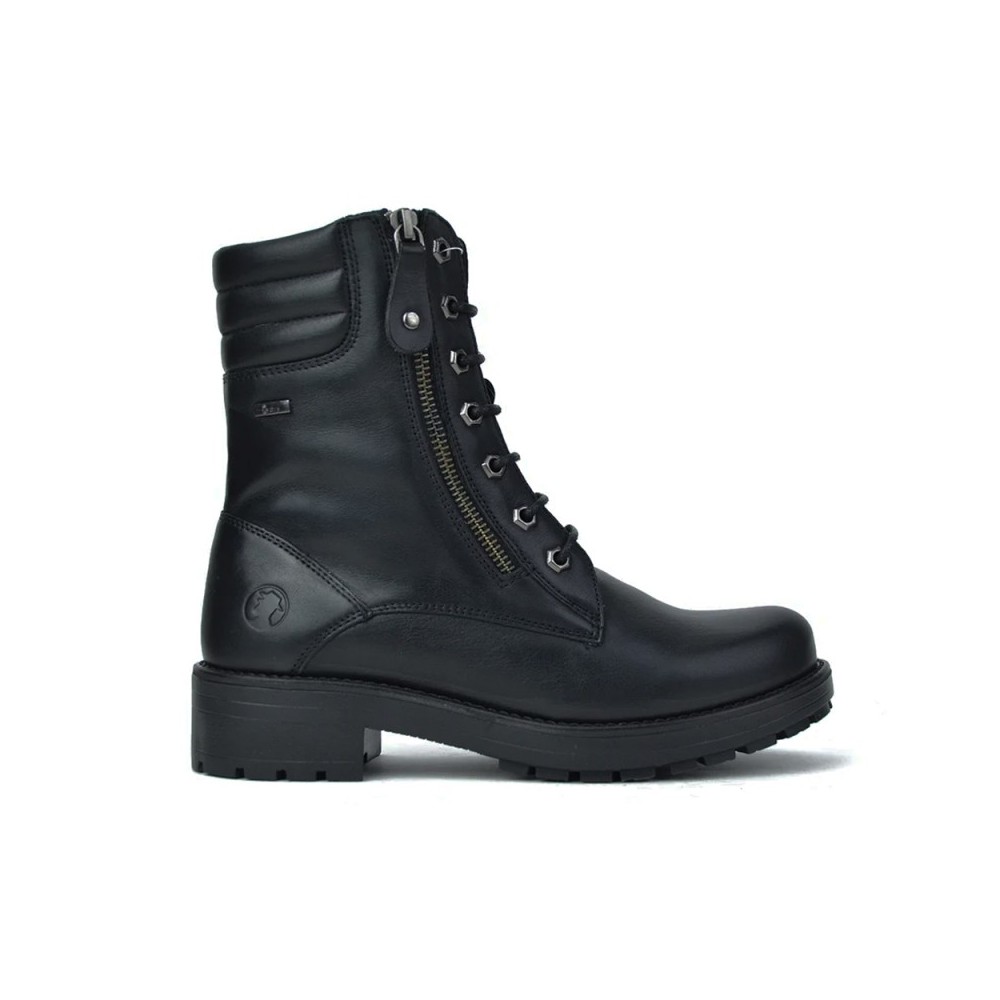Botines Planos Coronel Tapiocca C374 Mujer Negro