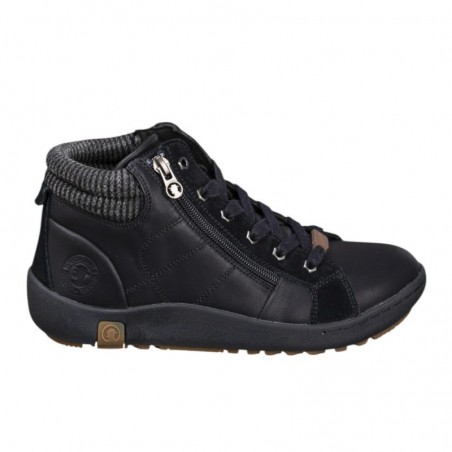 Botines Planos Coronel Tapiocca T701 Mujer Negro
