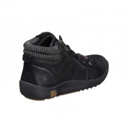 Botines Planos Coronel Tapiocca T701 Mujer Negro