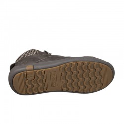 Botines Planos Coronel Tapiocca T701 Mujer Gris