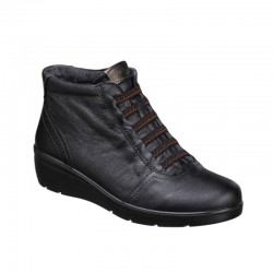 Botines Planos Laura Azaña 26847 Mujer Negro