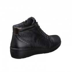 Botines Planos Laura Azaña 26847 Mujer Negro