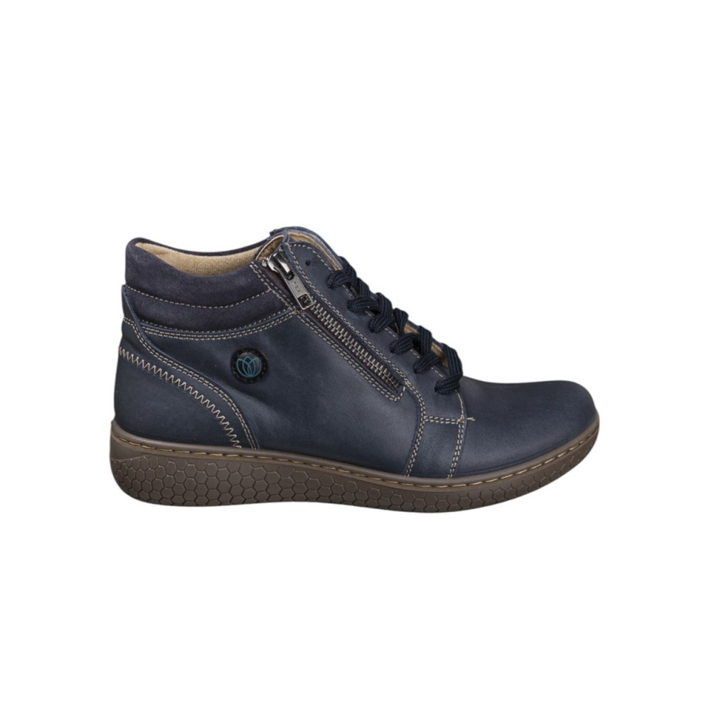 Botines Planos Laura Azaña 28106 Mujer Marino
