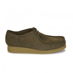 Zapatos de Sport Clarks Wallabee Evo Hombre Kaki