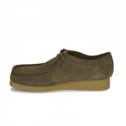 Zapatos de Sport Clarks Wallabee Evo Hombre Kaki