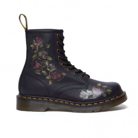 Botas Planas Dr. Martens 1460 Smooth Mujer Negro