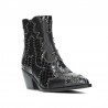 Botines de tacón Noa Harmon Miranda Mujer Negro
