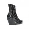 Botines de tacón Noa Harmon Miranda Mujer Negro