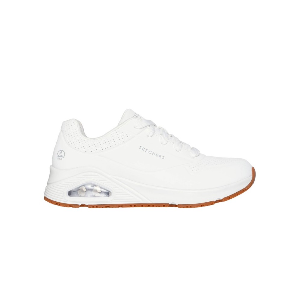 Sneakers Skechers Work: Uno Sr Mujer Blanco