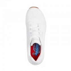 Sneakers Skechers Work: Uno Sr Mujer Blanco