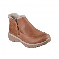 Botines Planos Skechers Relaxed Fit: Easy Going - Intl Mujer Cuero