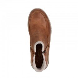 Botines Planos Skechers Relaxed Fit: Easy Going - Intl Mujer Cuero