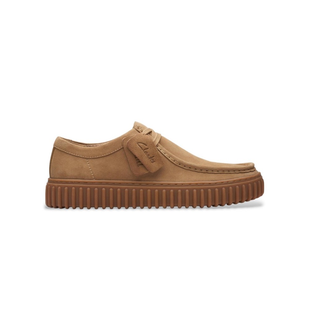 Zapatos de Sport Clarks Torhill Lo Hombre Beig