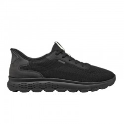 Sneakers Geox Spherica Plus Mujer Negro