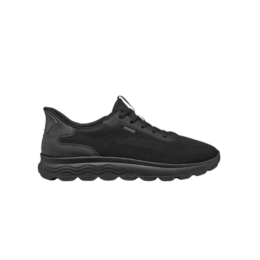 Sneakers Geox Spherica Plus Mujer Negro