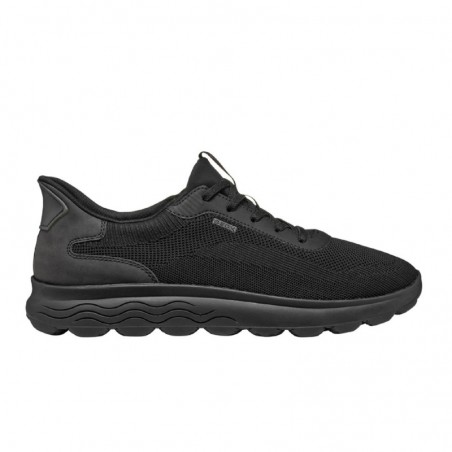 Sneakers Geox Spherica Plus Mujer Negro