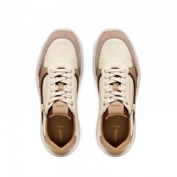 Sneakers Geox Plumerry Mujer Beig