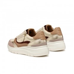 Sneakers Geox Plumerry Mujer Beig