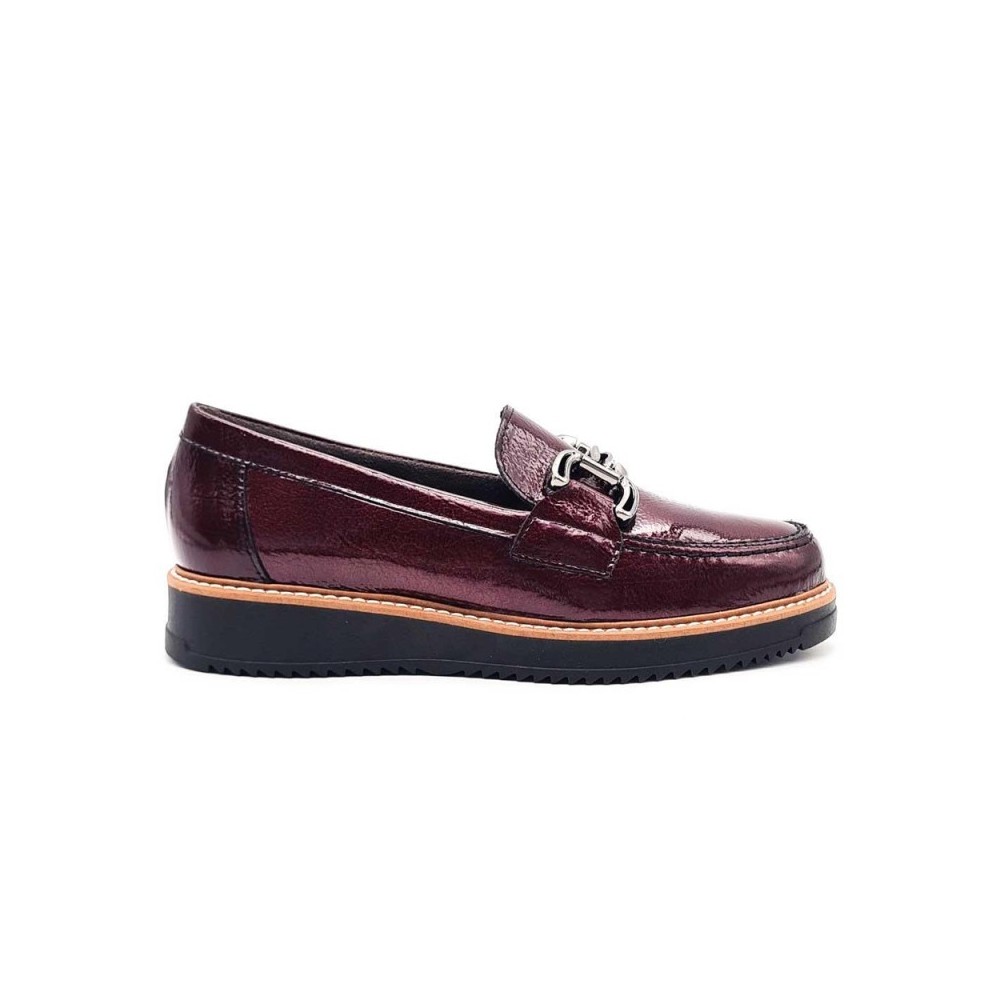 Mocasines Pitillos 10760 Mujer Burdeos