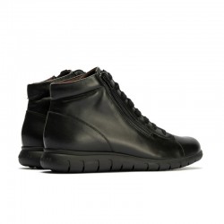 Botines Planos Pitillos 20214 Mujer Negro