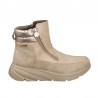 Botines Planos Zapp 610 Mujer Taupe