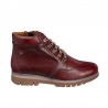Botines Planos Zapp 22254 Mujer Burdeos