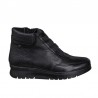 Botines Planos Zapp 25255 Mujer Negro