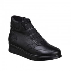 Botines Planos Zapp 25255 Mujer Negro