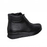 Botines Planos Zapp 25255 Mujer Negro