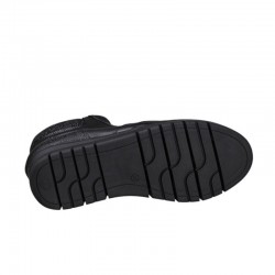 Botines Planos Zapp 25255 Mujer Negro