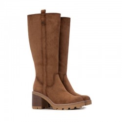 Botas de tacón Refresh 173033 Mujer Taupe