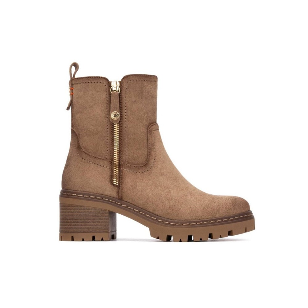 Botines de tacón Refresh 173023 Mujer Taupe