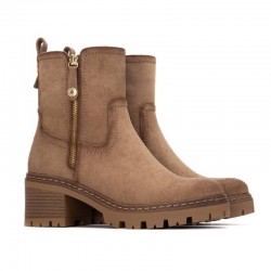 Botines de tacón Refresh 173023 Mujer Taupe